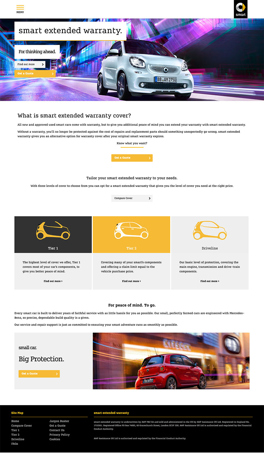 Smart website Mockup